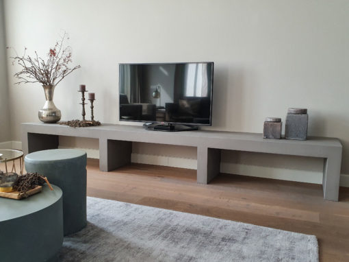 betonciré tv meubel